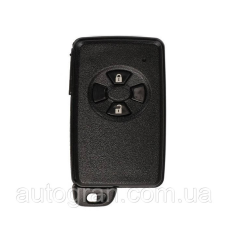 Корпус смарт ключа Toyota Auris Yaris Rav4 Corolla Prius Highlander LC200 LC150 чорний