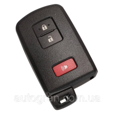 Корпус смарт ключа Toyota Avalon Camry Corolla Rav4 Land Cruiser 2+1 кнопки