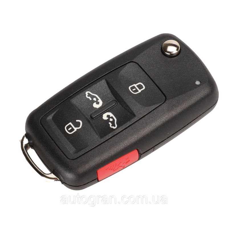 Корпус викидного ключа Volkswagen Skoda Seat 4+1 кнопки Корпус викидного ключа Volkswagen Skoda Seat 4+1 кнопки
