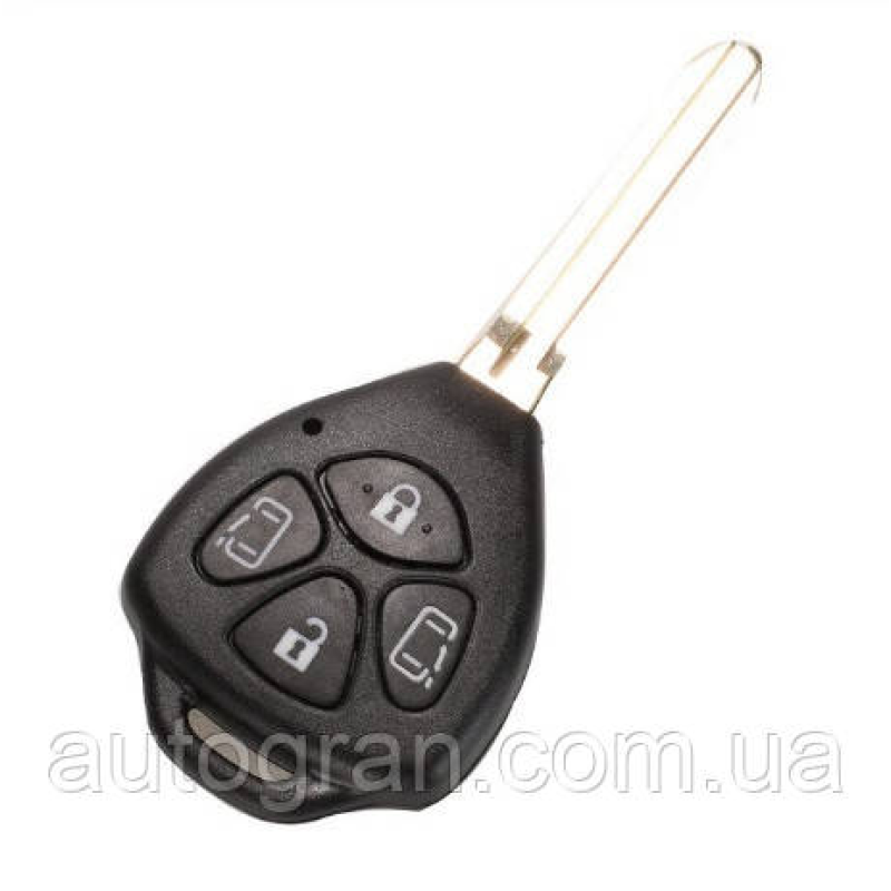 Корпус ключа Toyota Corolla Verso Venza Sienna Avensis 4 кнопки