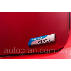 Емблема напис багажника Nissan Pure Drive DCI