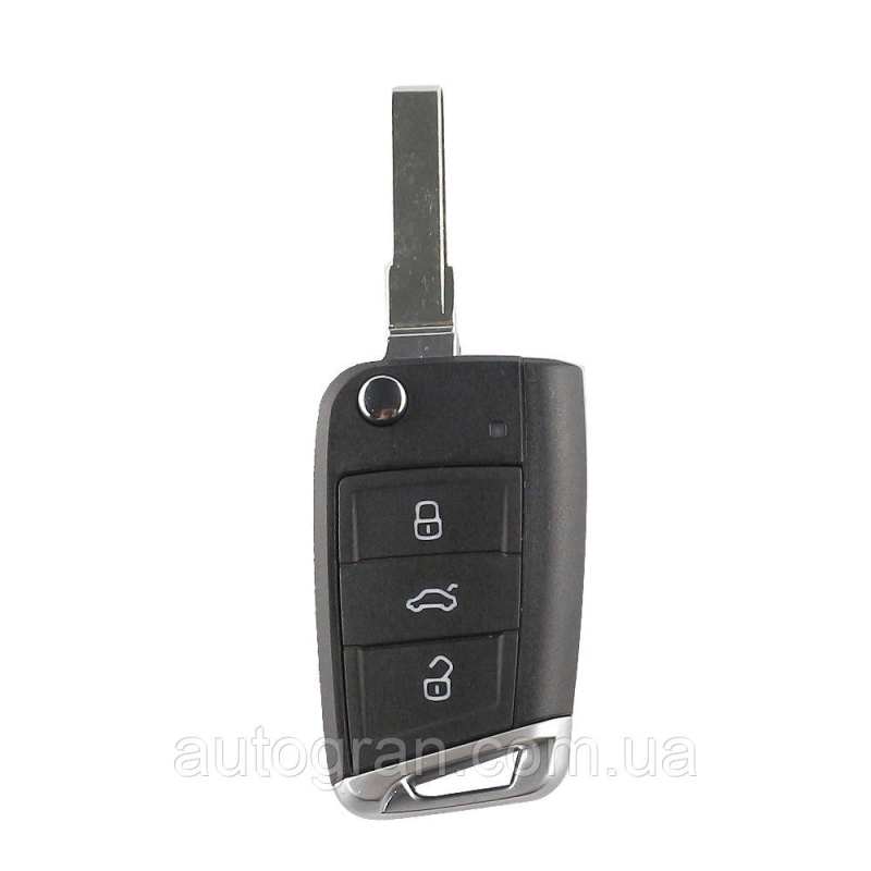 Корпус викидного ключа Skoda Octavia A7 Superb Kodiaq Scala Kamiq