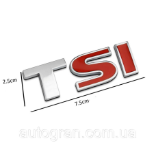 Емблема напис багажника VW Volkswagen TSI Golf Caddy T5 Tiguan Touran після 2009г тип2