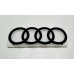 Емблема решітки радіатора Audi Q7 2016-2020 чорна матова