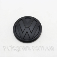 Емблема багажника VW Volkswagen Jetta 2011-, Polo 2010-2019 5C6853630 ULM чорна матова