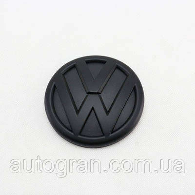 Емблема багажника VW Volkswagen Jetta 2011-, Polo 2010-2019 5C6853630 ULM чорна матова