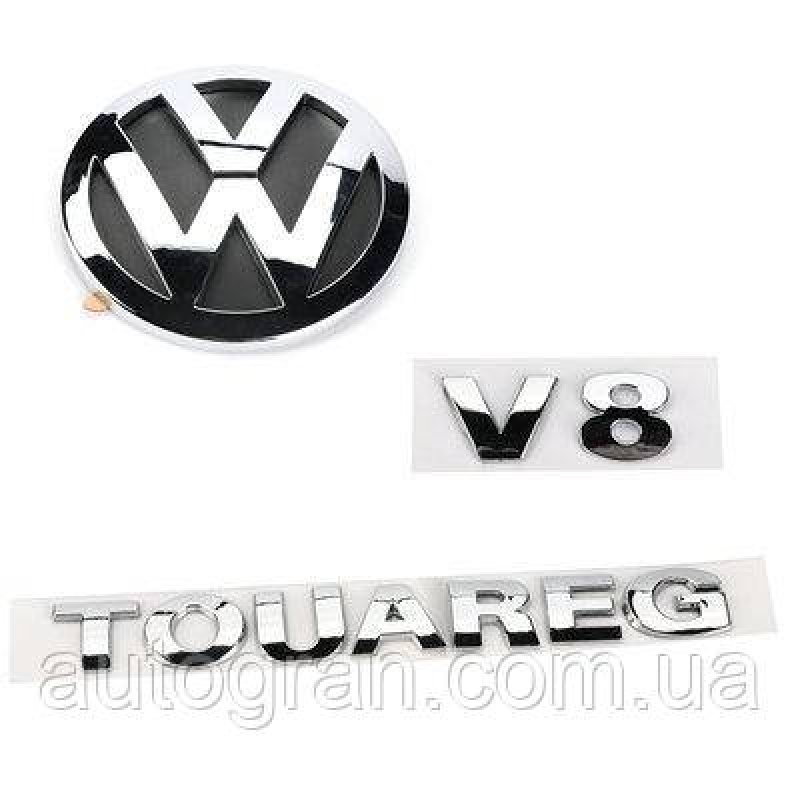 Комплект емблем багажника Volkswagen Touareg 2003-2010 V8
