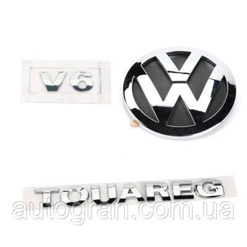 Комплект емблем багажника Volkswagen Touareg 2003-2010 V6