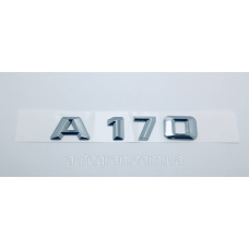 Емблема напис багажника Mercedes A170