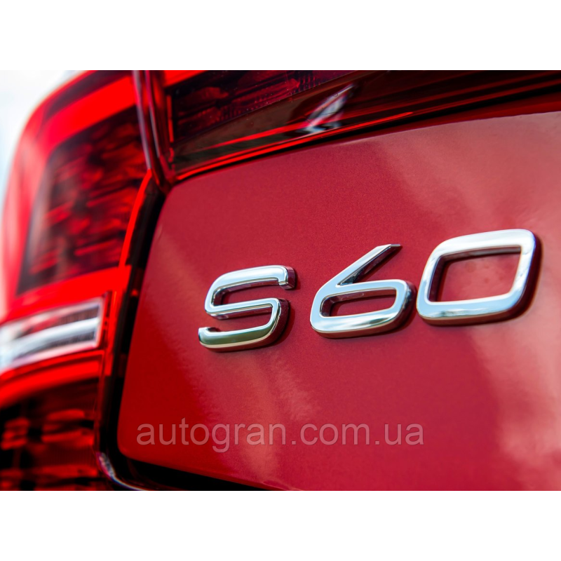Емблема напис багажника Volvo S60