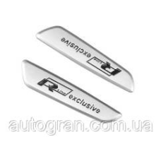 Емблеми VW Volkswagen R-Line Rline Exclusive