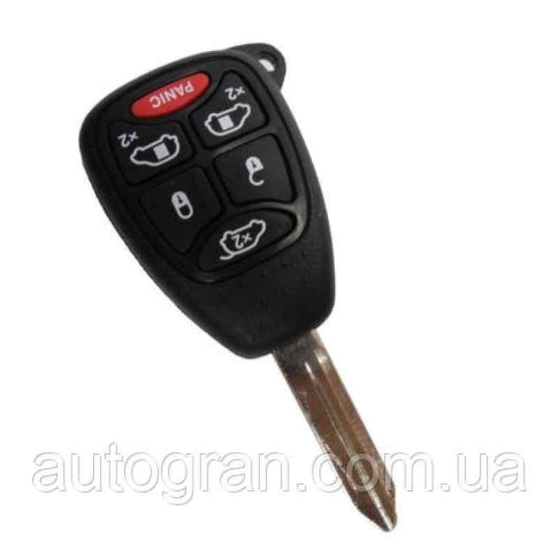 Корпус ключа Chrysler Voyager 5+1 кнопки