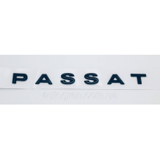 Емблема напис багажника VW Volkswagen Passat new чорний