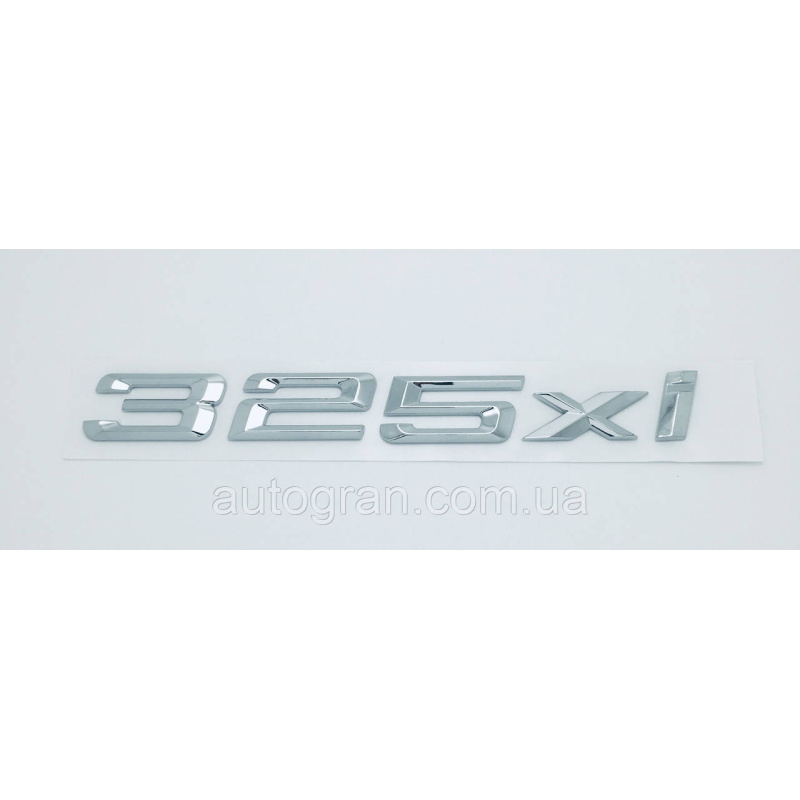 Емблема напис багажника BMW 325xi