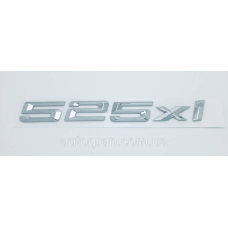Емблема напис багажника BMW 525xi