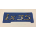 Емблема напис багажника Hyundai IX35