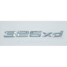 Емблема напис багажника BMW 325xd
