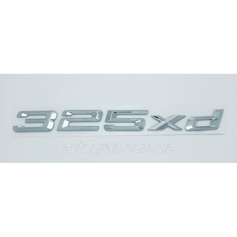Емблема напис багажника BMW 325xd