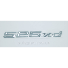 Емблема напис багажника BMW 525xd