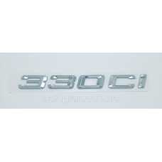 Емблема напис багажника BMW 330ci