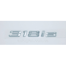 Емблема напис багажника BMW 318is