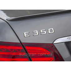 Емблема напис багажника Mercedes E350