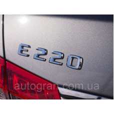 Емблема напис багажника Mercedes E220 тип2