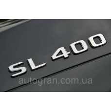 Емблема напис багажника Mercedes SL400