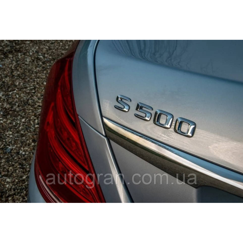 Емблема напис багажника Mercedes S500 тип1
