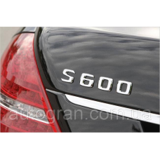 Емблема напис багажника Mercedes S600