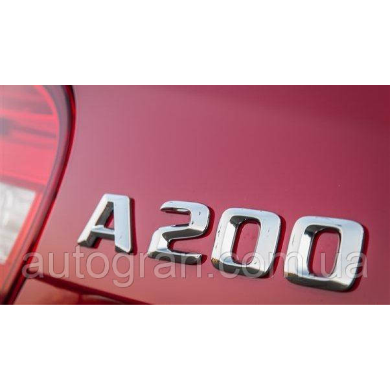 Емблема напис багажника Mercedes A200 тип1
