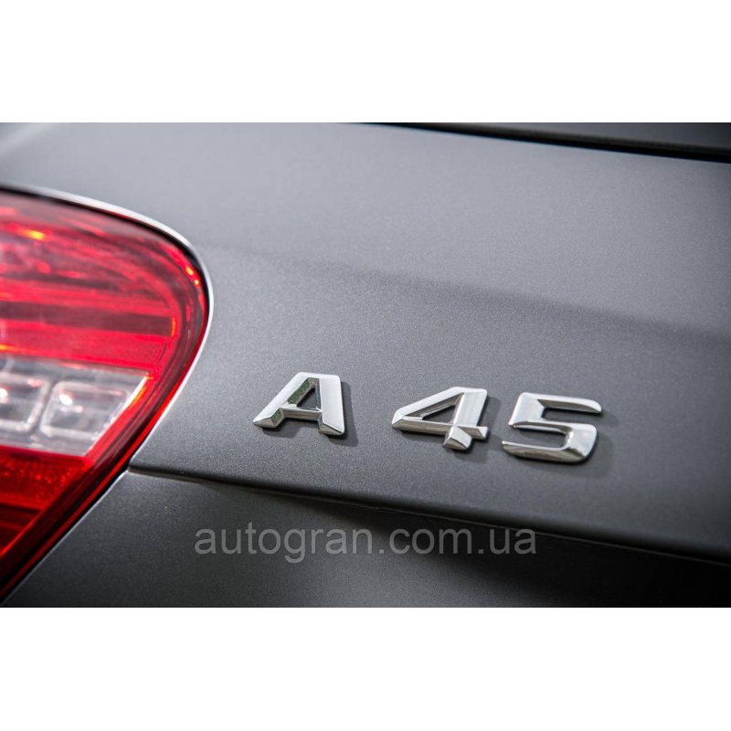 Емблема напис багажника Mercedes A45 тип1