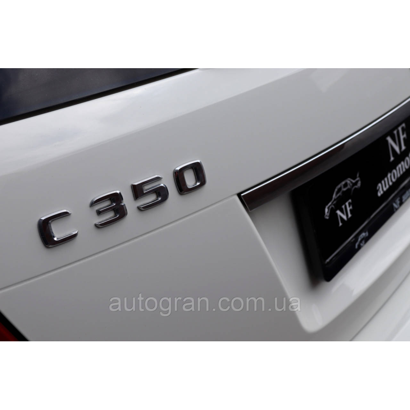 Емблема напис багажника Mercedes C350