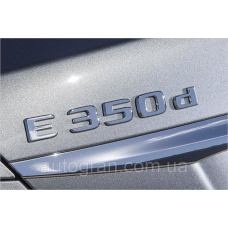 Емблема напис багажника Mercedes E350d