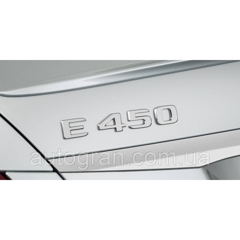 Емблема напис багажника Mercedes E450