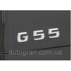 Емблема напис багажника Mercedes G55