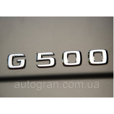 Емблема напис багажника Mercedes G500