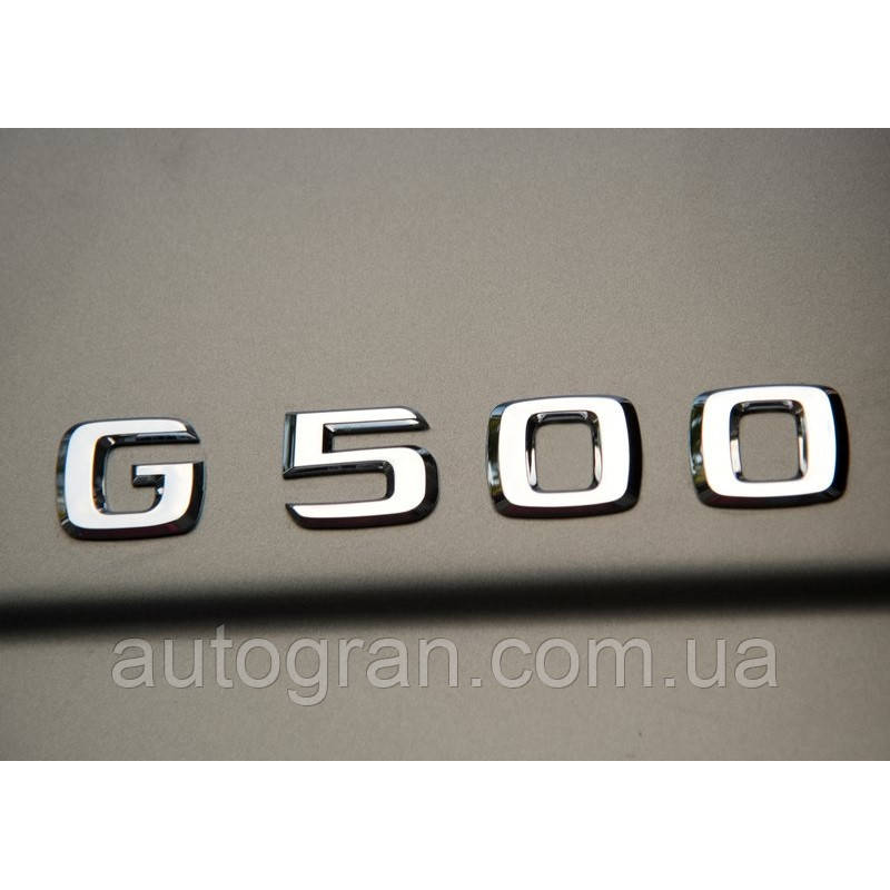 Емблема напис багажника Mercedes G500