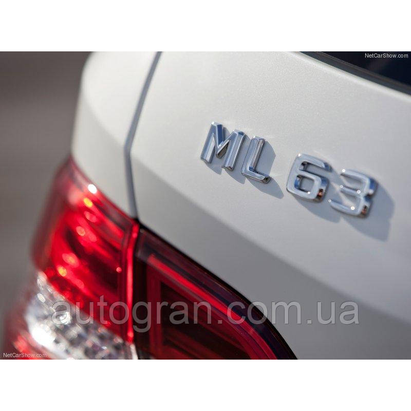 Емблема напис багажника Mercedes ML63 Емблема напис багажника Mercedes ML63