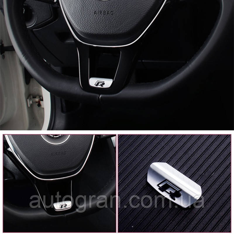 Емблема керма VW Volkswagen Golf Passat Touareg Rline