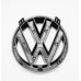 Емблема решітки радіатора Volkswagen Tiguan 2012-2016 чорна глянцева Емблема решітки радіатора Volkswagen Tiguan 2012-2016 чорна глянцева