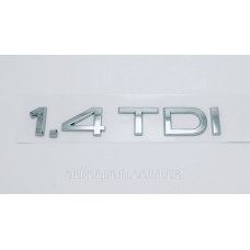 Емблема напис багажника Audi 1.4TDI