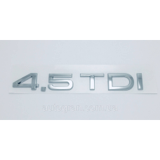 Емблема напис багажника Audi 4.5TDI