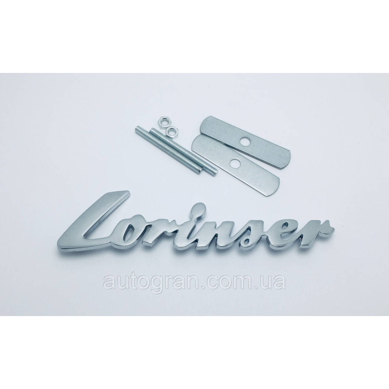Емблема решітки радіатора Mercedes Lorinser Емблема решітки радіатора Mercedes Lorinser