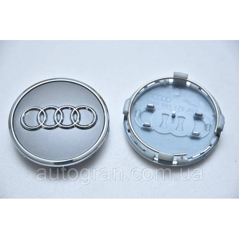 Заглушки ковпачки литих дисків Audi 61 mm 4m0601170jg3 Заглушки ковпачки литих дисків Audi 61 mm 4m0601170jg3