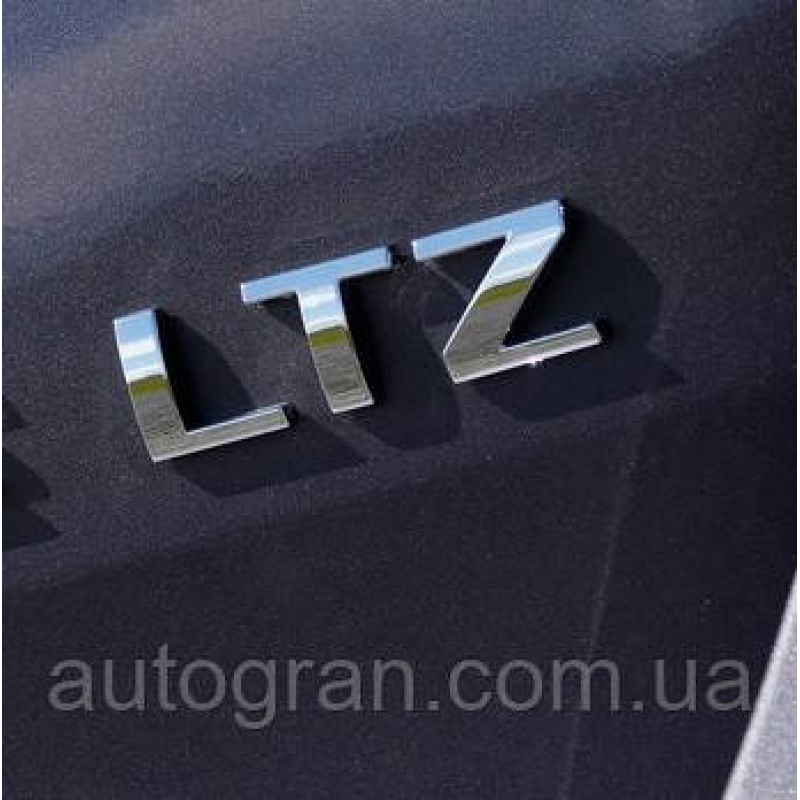 Емблема напис багажника Chevrolet LTZ Емблема напис багажника Chevrolet LTZ