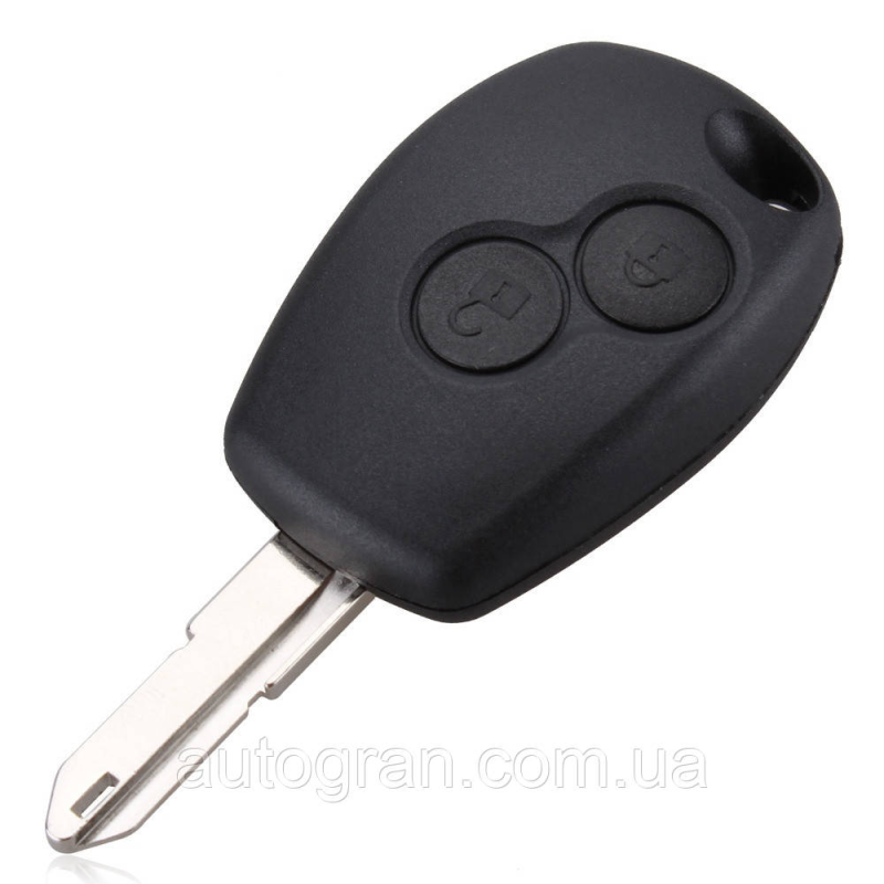 Корпус ключа Renault Opel 2 кнопки лезо NE73 Корпус ключа Renault Opel 2 кнопки лезо NE73