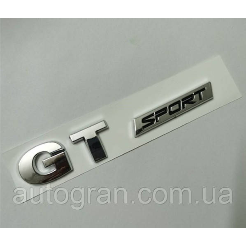 Емблема кузова VW GT Sport тип1