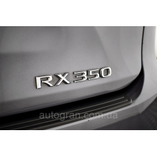Емблема напис багажника Lexus RX350