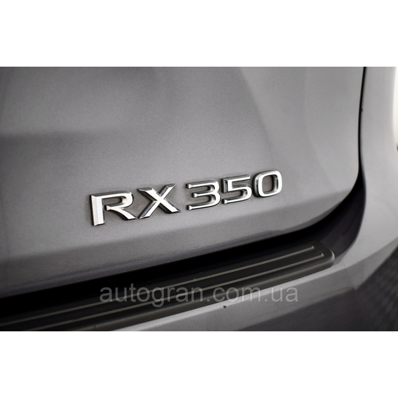 Емблема напис багажника Lexus RX350